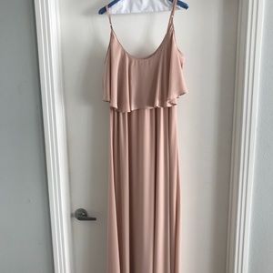 Show Me Your Mumu Caitlin Ruffle Maxi Dress